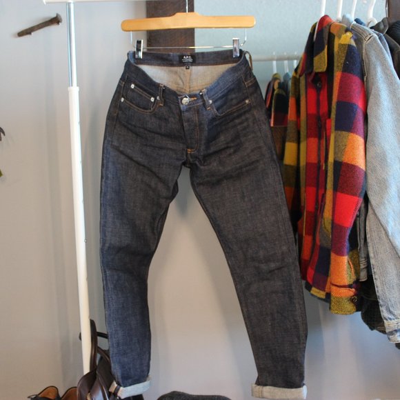 APC Indigo Raw Denim - Petite Standard - Picture 2 of 5